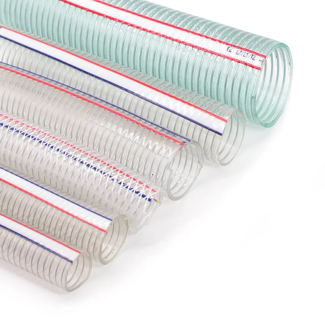 Customized PVC Clear Steel Wire Hose Spring Hose