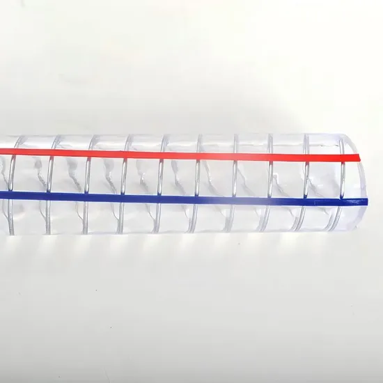 No Smell Transparent Steel Wire Helix PVC Hose