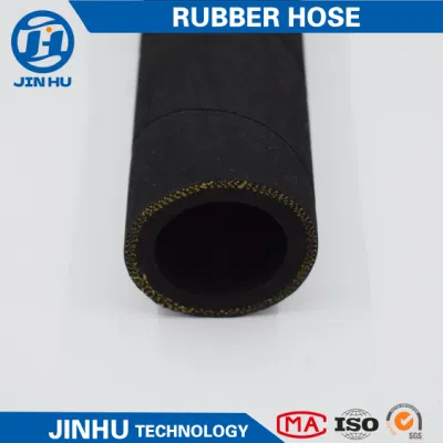 Manguera de aire flexible Jinhu EPDM Manguera de goma Manguera de agua de goma (soporte OEM)